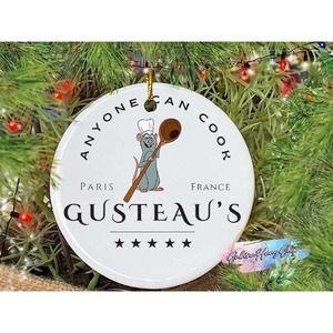 Ratatouille Ornament, Disney Christmas Ornament